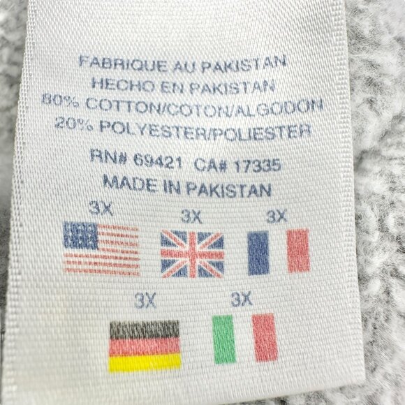 Reebok Athletic Shorts Mens 3X Gray Drawstring Elastic Waist Pockets Fleece Line - Picture 7 of 9